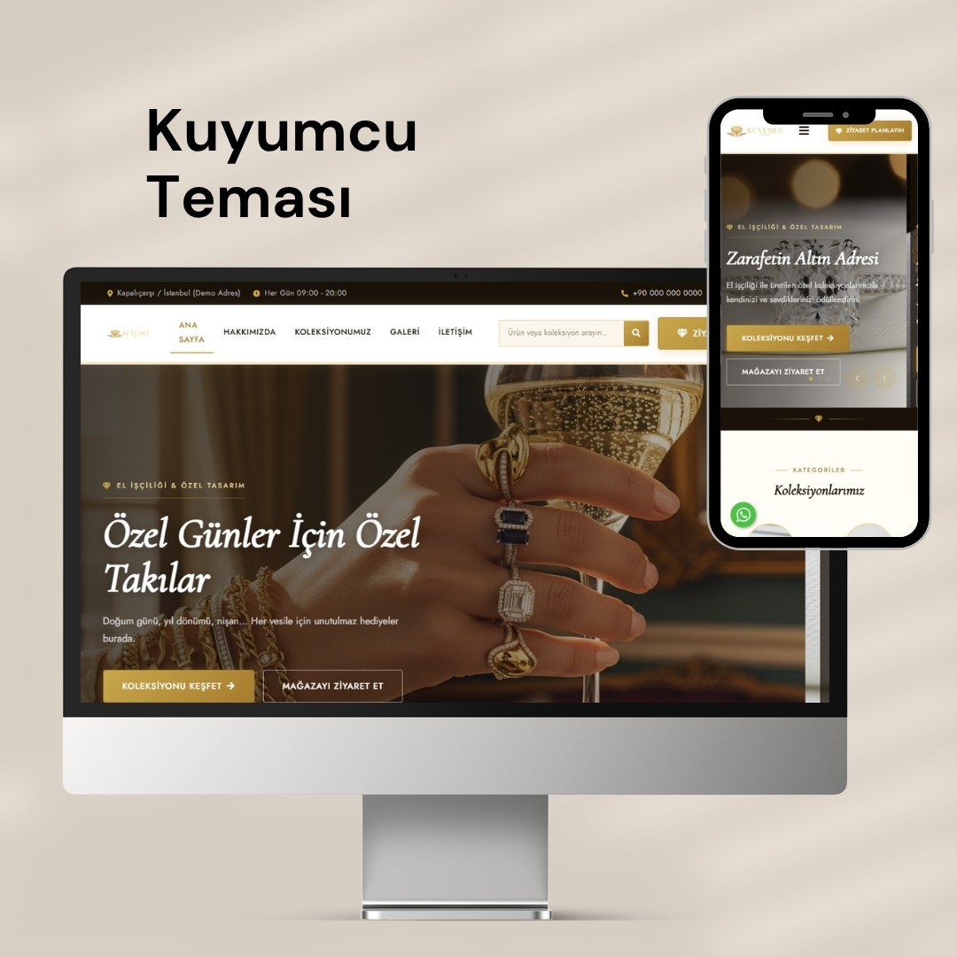 Altın Kuyumcu - Kuyumcu ve Mücevherat Web Sitesi
