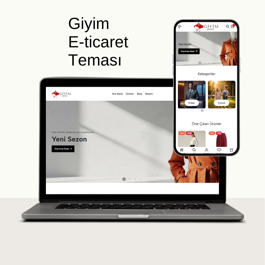Giyim E-ticaret Teması