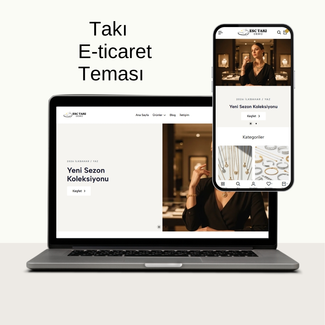 Takı E-Ticaret Teması
