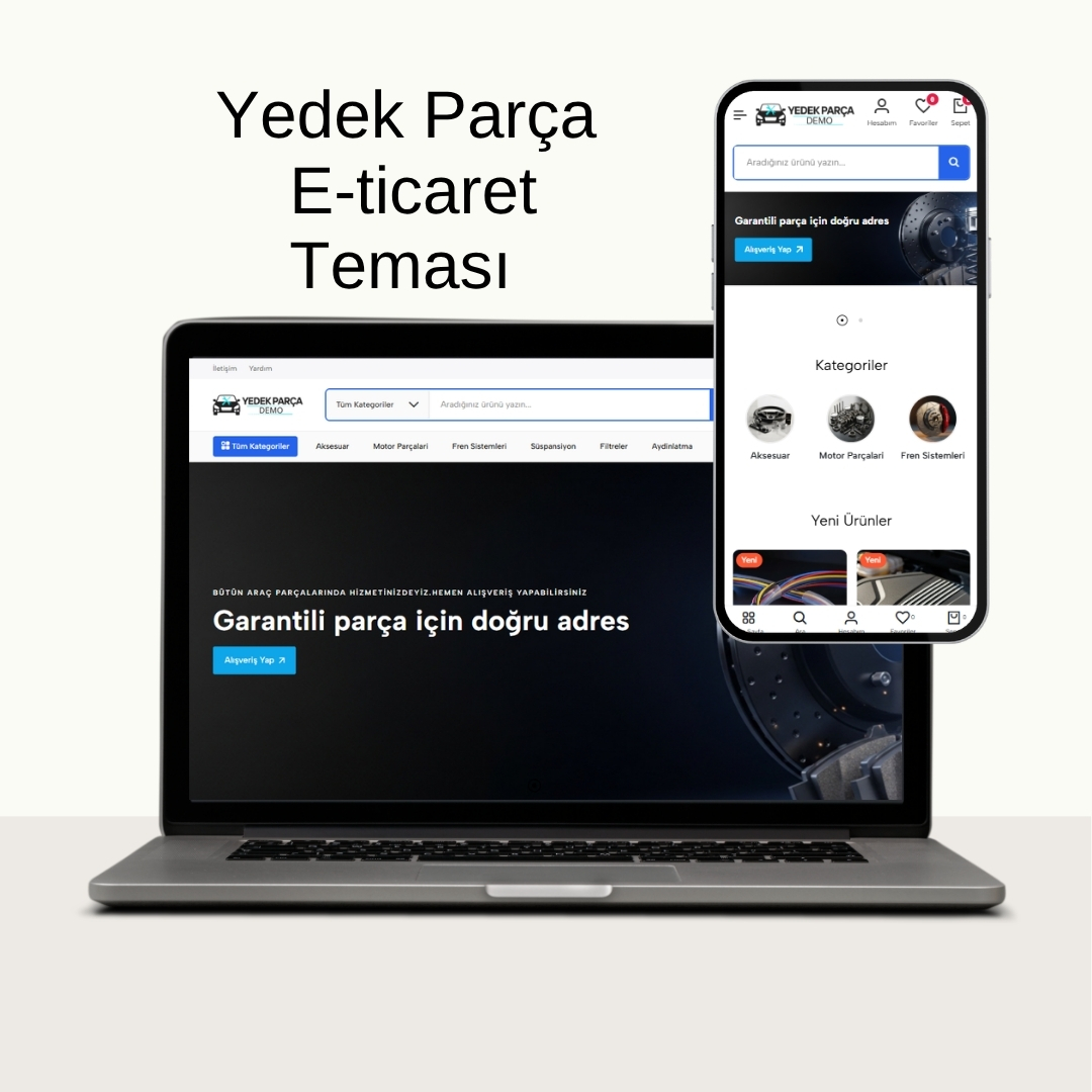 Yedek Parça E-Ticaret Teması